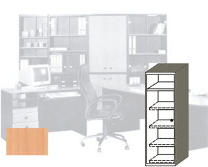 Biroja skapis R22, 55*194*36cm, diskabrdis
